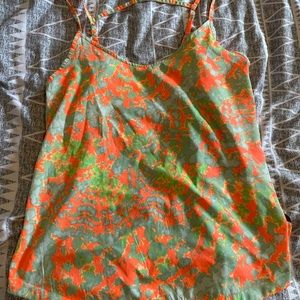 Hurley tie die tank